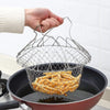 Frying Basket Multi-function And Foldable Of Stainless Steel